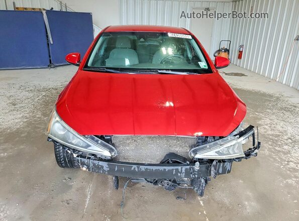 KMHD84LFXKU767993 2019 HYUNDAI ELANTRA Красный Вид спереди