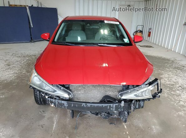 KMHD84LFXKU767993 2019 HYUNDAI ELANTRA Красный Панорамный вид салона 360°