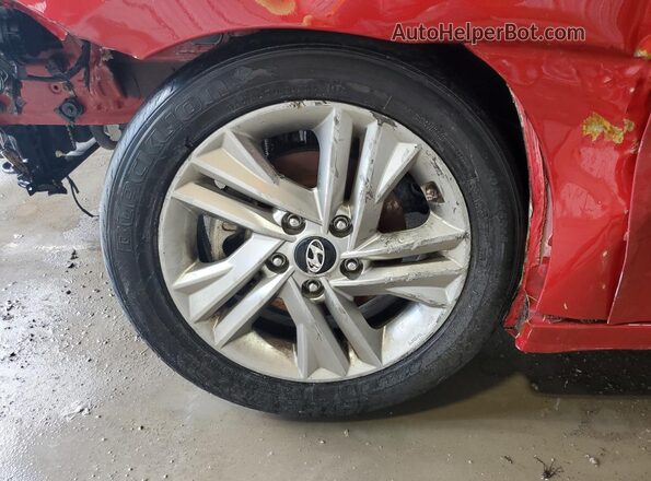 KMHD84LFXKU767993 2019 HYUNDAI ELANTRA Красный 