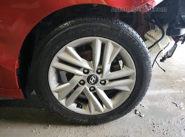 KMHD84LFXKU767993 2019 HYUNDAI ELANTRA Красный 