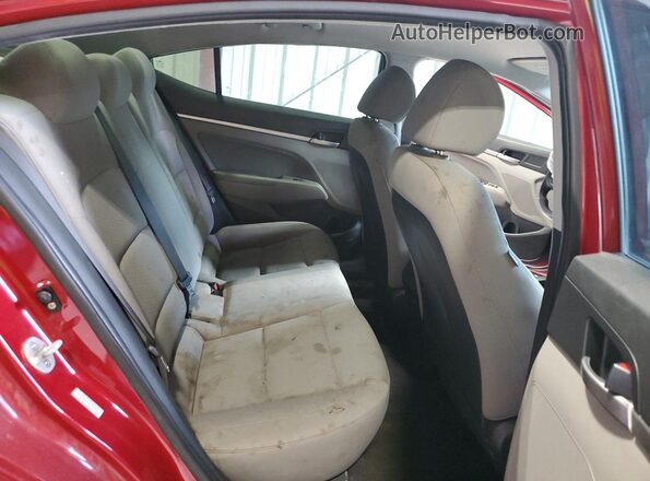 KMHD84LFXKU767993 2019 HYUNDAI ELANTRA Красный 