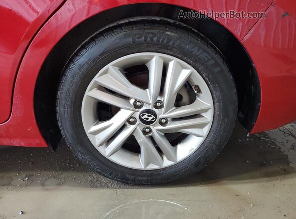 KMHD84LFXKU767993 2019 HYUNDAI ELANTRA Красный 