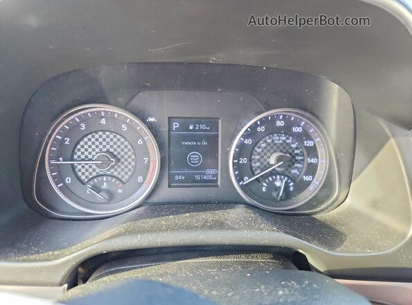 KMHD84LFXKU784129 2019 HYUNDAI ELANTRA Black Սարքավորումների վահանակի տեսք