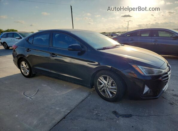 KMHD84LFXKU784129 2019 HYUNDAI ELANTRA Black Առջևի աջ