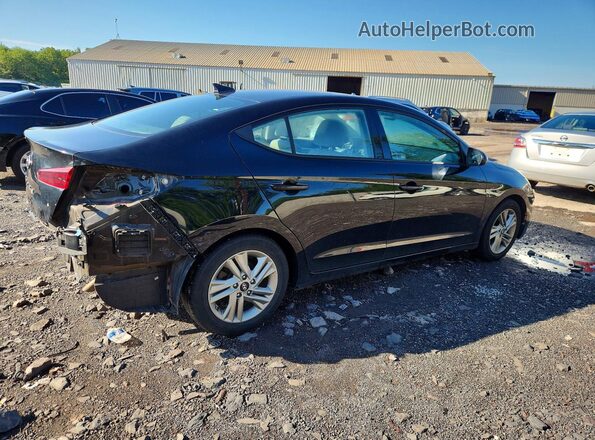 KMHD84LFXKU863834 2019 HYUNDAI ELANTRA Black Tył prawy