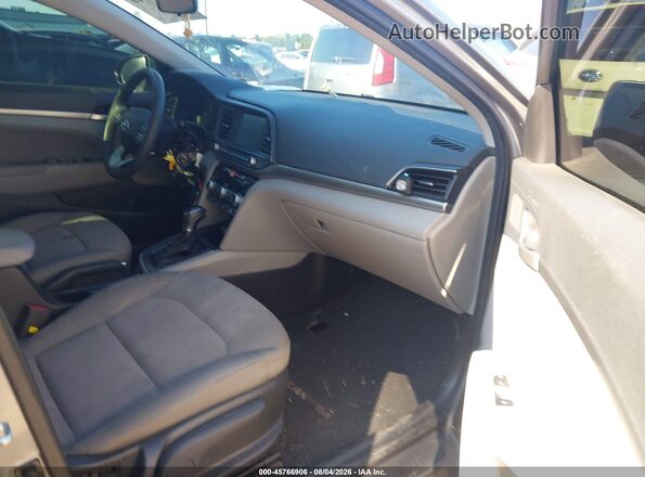 KMHD84LFXLU008925 2020 HYUNDAI ELANTRA Gray წინა სალონის ხედი