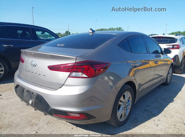 KMHD84LFXLU008925 2020 HYUNDAI ELANTRA Gray უკანა მარჯვენა