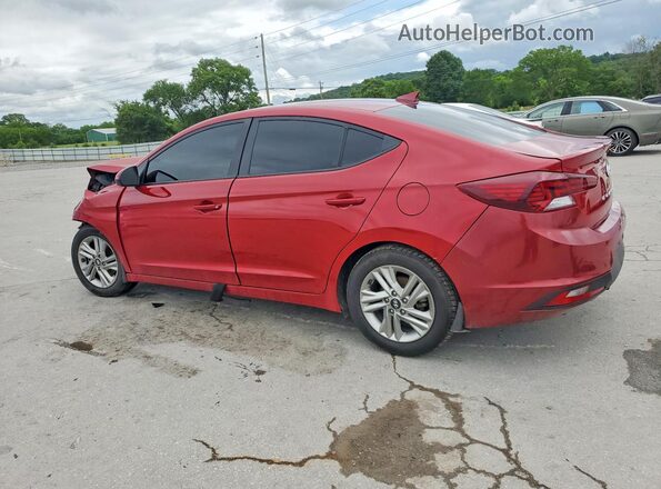 KMHD84LFXLU022310 2020 HYUNDAI ELANTRA Красный Задняя левая четверть