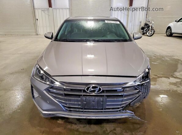 KMHD84LFXLU036398 2020 HYUNDAI ELANTRA Gray Front view