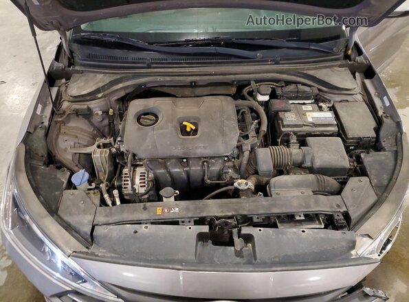KMHD84LFXLU036398 2020 HYUNDAI ELANTRA Gray Rear interior view