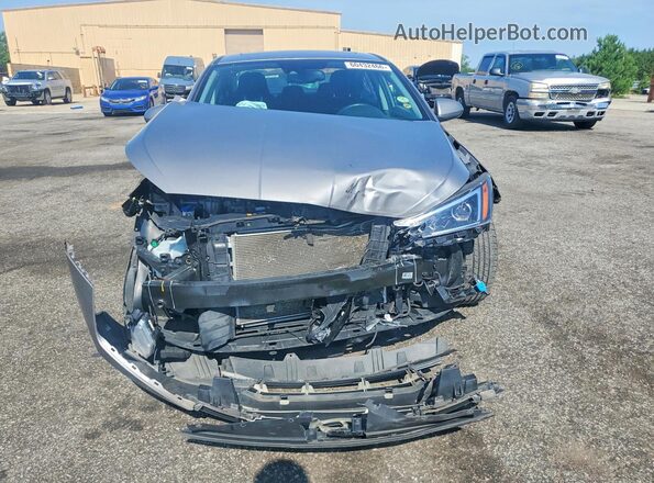 KMHD84LFXLU081602 2020 HYUNDAI ELANTRA Silver Front view