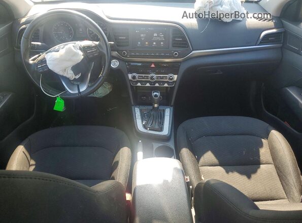 KMHD84LFXLU081602 2020 HYUNDAI ELANTRA Silver Dashboard view