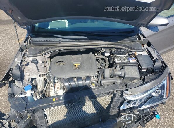 KMHD84LFXLU081602 2020 HYUNDAI ELANTRA Silver Rear interior view