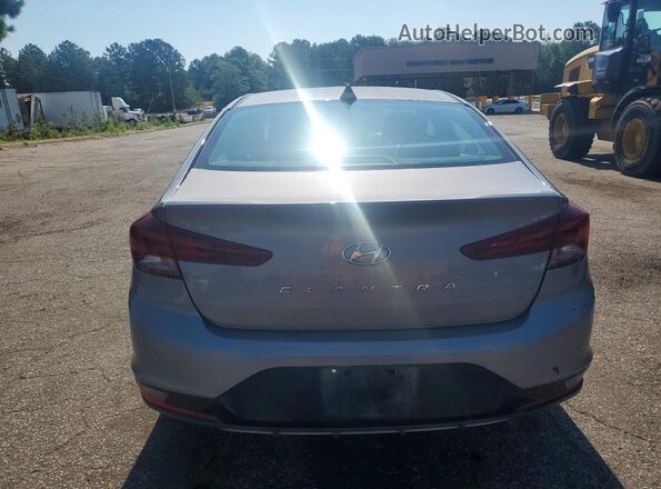 KMHD84LFXLU081602 2020 HYUNDAI ELANTRA Silver Rear view