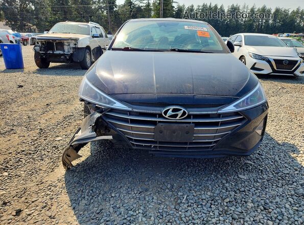 KMHD84LFXLU086931 2020 HYUNDAI ELANTRA Black Vista frontal