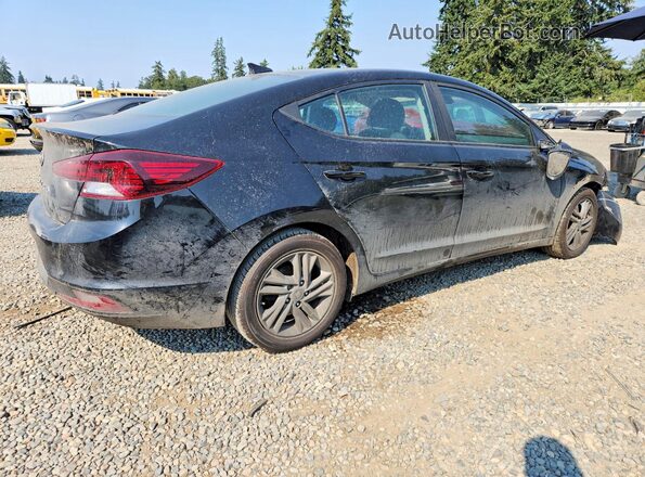 KMHD84LFXLU086931 2020 HYUNDAI ELANTRA Black Trasero derecho