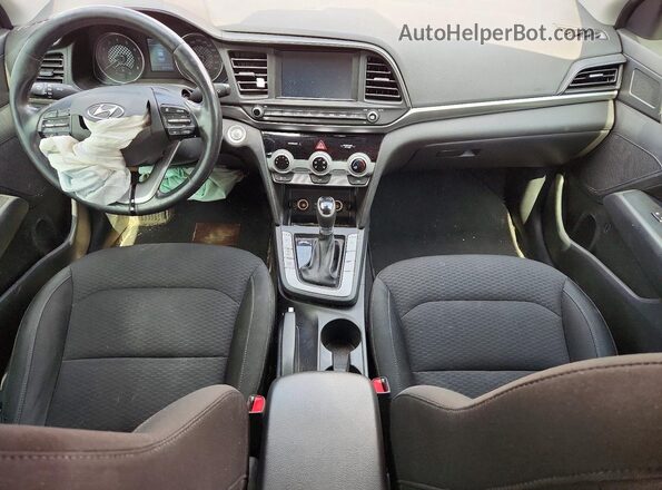 KMHD84LFXLU909504 2020 HYUNDAI ELANTRA Red Vista del salpicadero