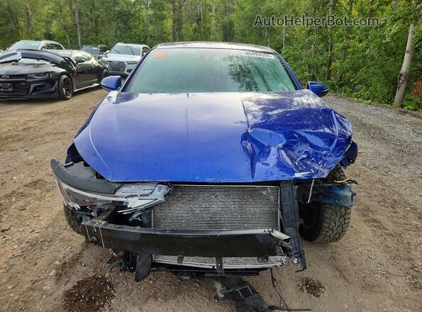 KMHD84LFXLU985921 2020 HYUNDAI ELANTRA Blue Vista frontal