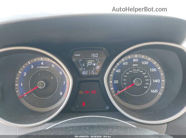 KMHDH4AE0GU522458 2016 HYUNDAI ELANTRA Blue Widok tylnych siedzeń