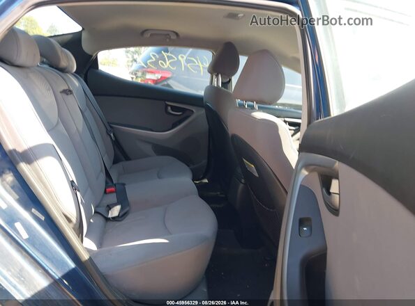 KMHDH4AE0GU522458 2016 HYUNDAI ELANTRA Blue Widok naklejki z numerem VIN