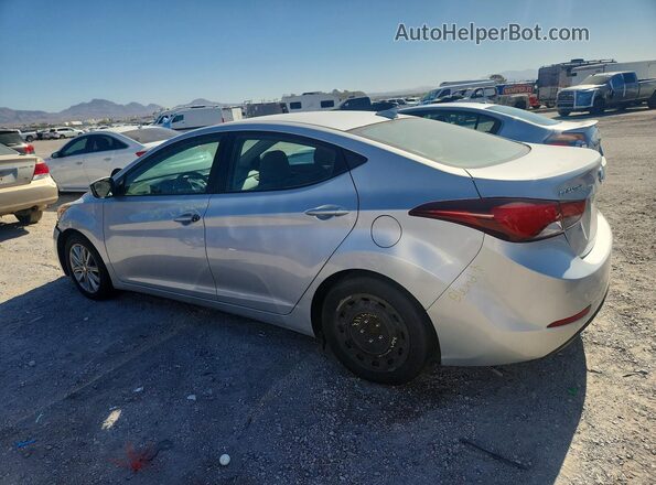 KMHDH4AE0GU575855 2016 HYUNDAI ELANTRA Silver Tył lewy
