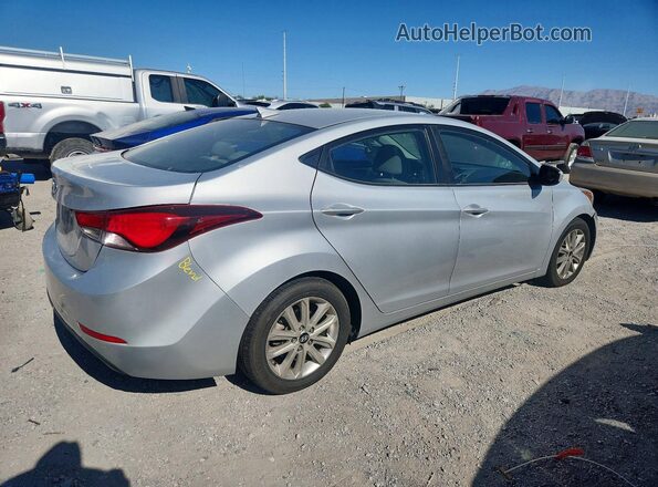 KMHDH4AE0GU575855 2016 HYUNDAI ELANTRA Silver Tył prawy