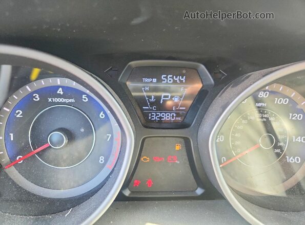 KMHDH4AE0GU575855 2016 HYUNDAI ELANTRA Silver Widok zestawu wskaźników