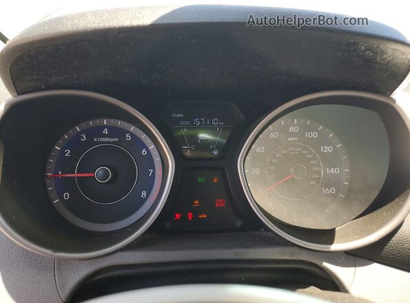 KMHDH4AE1DU966248 2023 HYUNDAI ELANTRA Silver ხელსაწყოთა პანელის ხედი