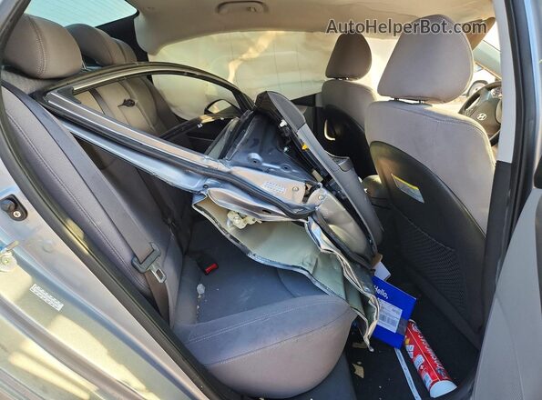 KMHDH4AE1GU478356 2016 HYUNDAI ELANTRA Серый Вид задних сидений