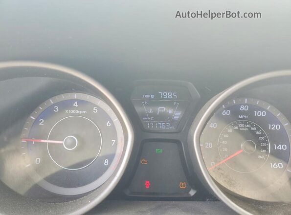 KMHDH4AE2GU483677 2016 HYUNDAI ELANTRA Silver Widok zestawu wskaźników