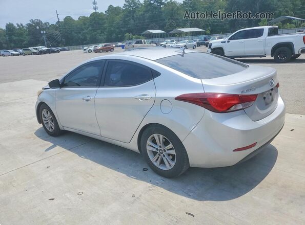 KMHDH4AE2GU483677 2016 HYUNDAI ELANTRA Silver Tył lewy