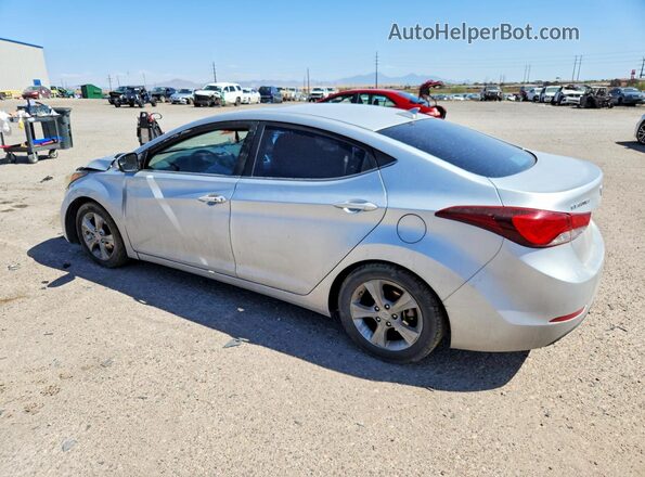 KMHDH4AE2GU505208 2016 HYUNDAI ELANTRA Silver უკანა მარცხენა