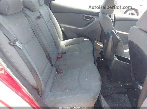 KMHDH4AE2GU511221 2016 HYUNDAI ELANTRA Red Вид наклейки з VIN-кодом