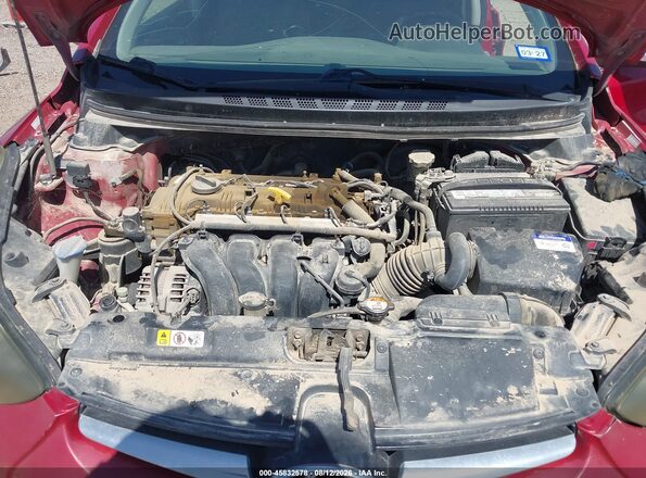 KMHDH4AE2GU511221 2016 HYUNDAI ELANTRA Red Вид ззаду