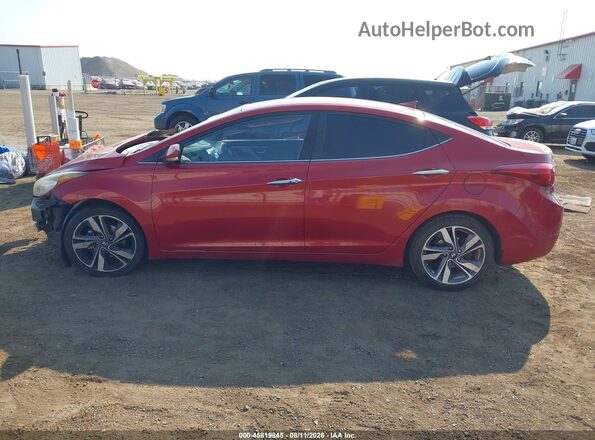 KMHDH4AE3GU595923 2016 HYUNDAI ELANTRA Maroon 360 interior view