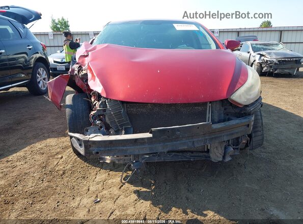 KMHDH4AE3GU595923 2016 HYUNDAI ELANTRA Maroon Front view