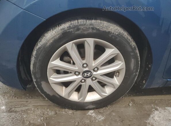 KMHDH4AE5GU478070 2016 HYUNDAI ELANTRA Blue 