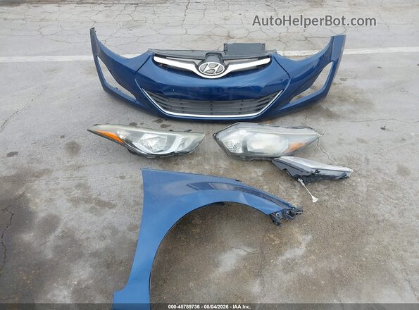 KMHDH4AE5GU491207 2016 HYUNDAI ELANTRA Dark Blue Widok zestawu wskaźników