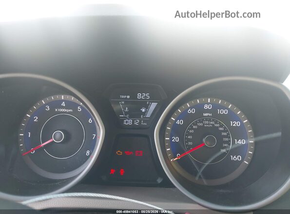 KMHDH4AE5GU557657 2016 HYUNDAI ELANTRA Blue Vista de los asientos traseros