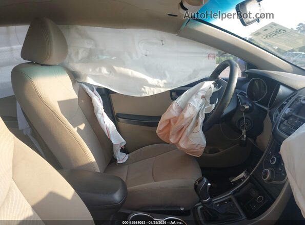 KMHDH4AE5GU557657 2016 HYUNDAI ELANTRA Blue Vista interior delantera