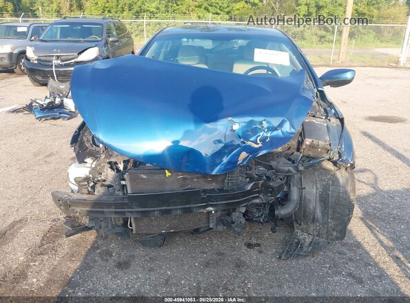 KMHDH4AE5GU557657 2016 HYUNDAI ELANTRA Blue Vista del cuadro de instrumentos