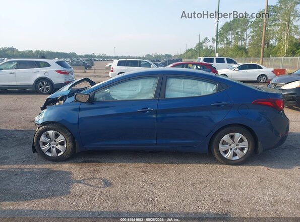 KMHDH4AE5GU557657 2016 HYUNDAI ELANTRA Blue Vista interior de 360 grados