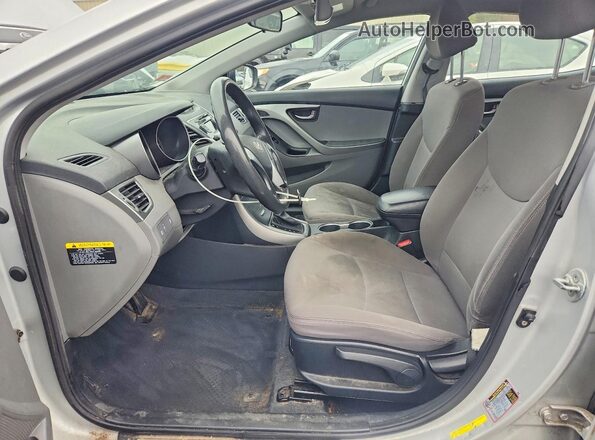 KMHDH4AE5GU576046 2016 HYUNDAI ELANTRA Silver Սալոնի դիմացի տեսք