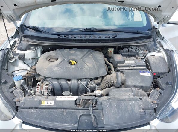 KMHDH4AE5GU581649 2016 HYUNDAI ELANTRA Silver უკანა ხედი