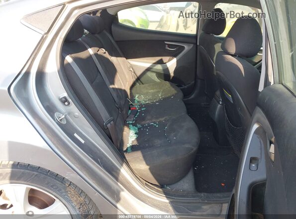 KMHDH4AE5GU604413 2016 HYUNDAI ELANTRA Silver Widok naklejki z numerem VIN