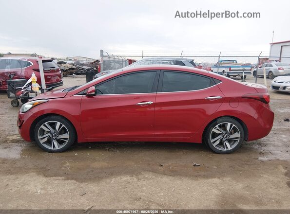 KMHDH4AE6GU621396 2016 HYUNDAI ELANTRA Red Vista interior de 360 grados