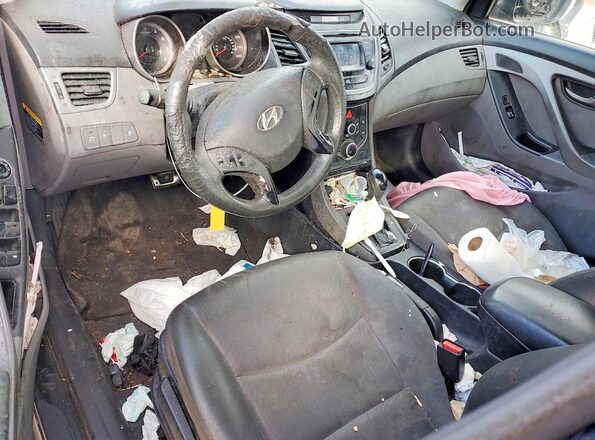 KMHDH4AE7GU480631 2016 HYUNDAI ELANTRA Blue Vista del salpicadero