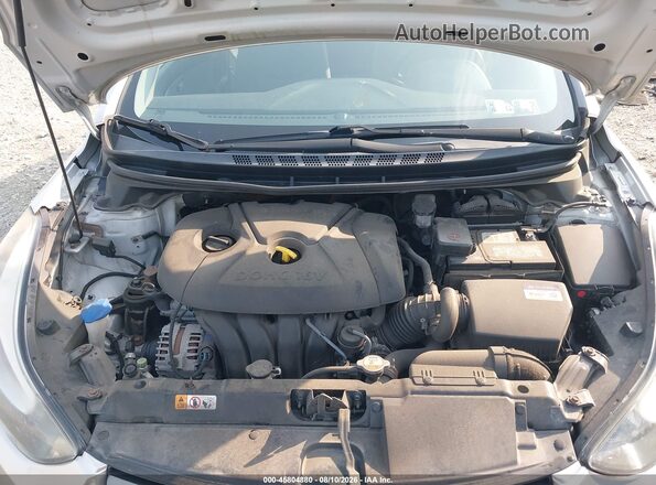 KMHDH4AE7GU531190 2016 HYUNDAI ELANTRA Silver Вид ззаду