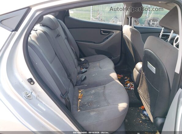 KMHDH4AE7GU531190 2016 HYUNDAI ELANTRA Silver Вид наклейки з VIN-кодом
