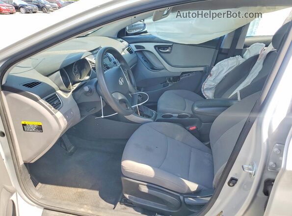 KMHDH4AE8GU479181 2016 HYUNDAI ELANTRA Silver Vista interior delantera
